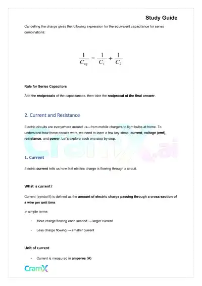 Physics – Electricity and Magnetism - Page 5 preview image