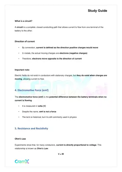 Physics – Electricity and Magnetism - Page 7 preview image