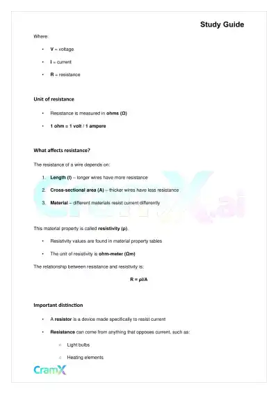 Physics – Electricity and Magnetism - Page 8 preview image