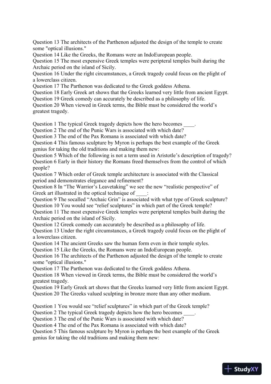 Liberty University CSTU 101 Quiz 3 Complete Solutions Correct Answers Key Four different versions, page 3