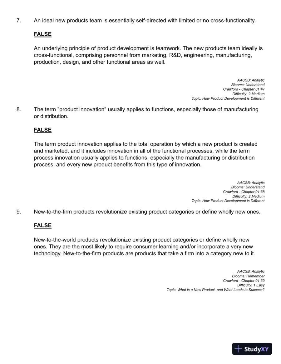 Management 11th Edition Test Bank, page 14