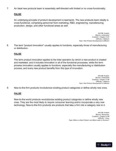 Management 11th Edition Test Bank - Page 14 preview image