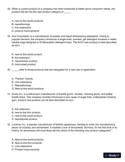 Management 11th Edition Test Bank - Page 6 preview image