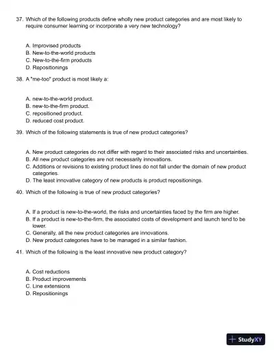 Management 11th Edition Test Bank - Page 8 preview image