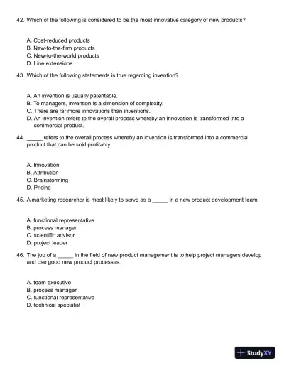 Management 11th Edition Test Bank - Page 9 preview image