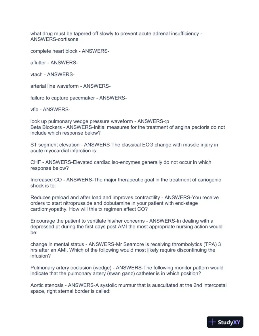 2023-2024 BKAT9R Critical Care Practice Exam With Answers (270 Solved Questions), page 6
