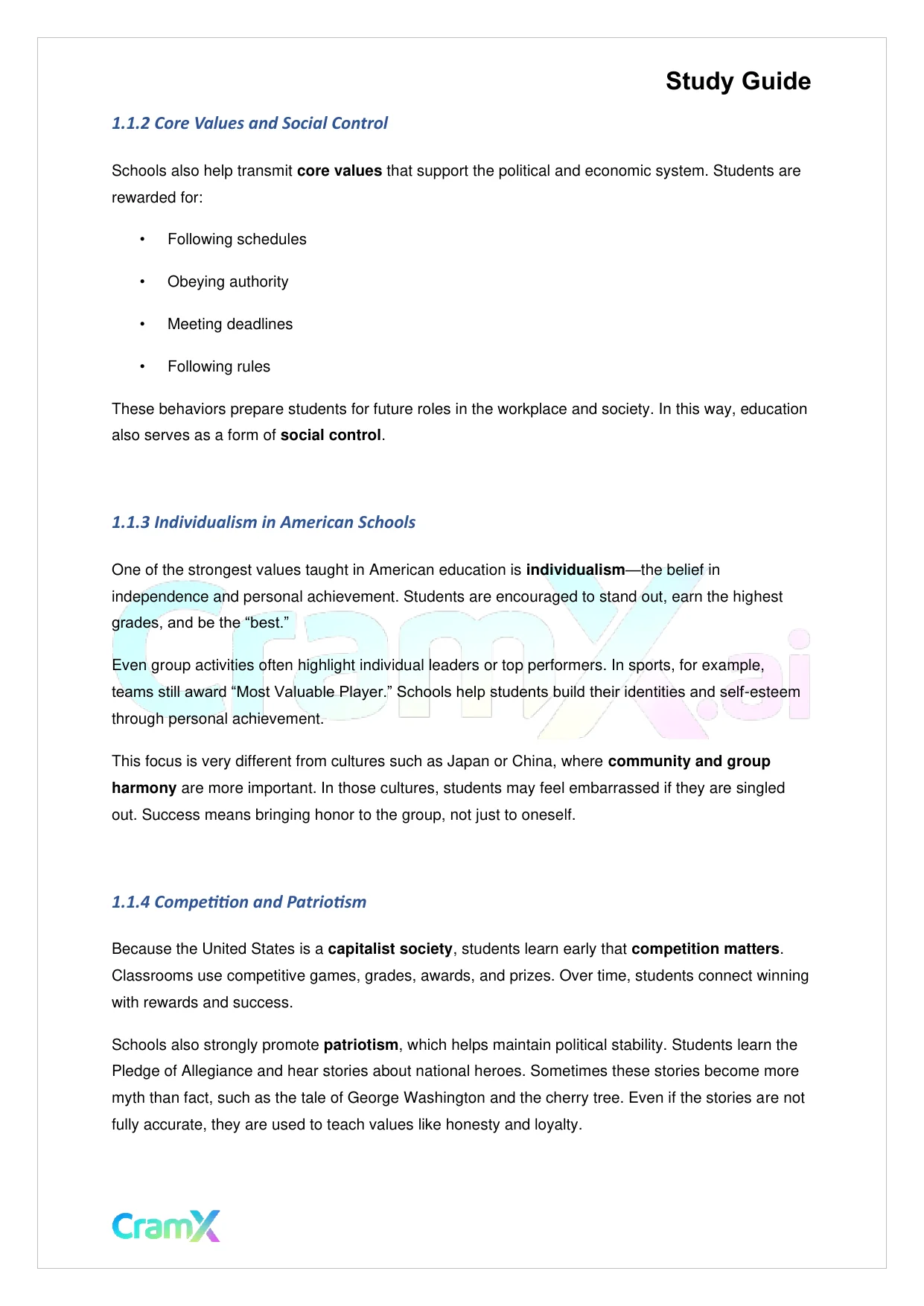 Sociology - Education - Page 2 preview image