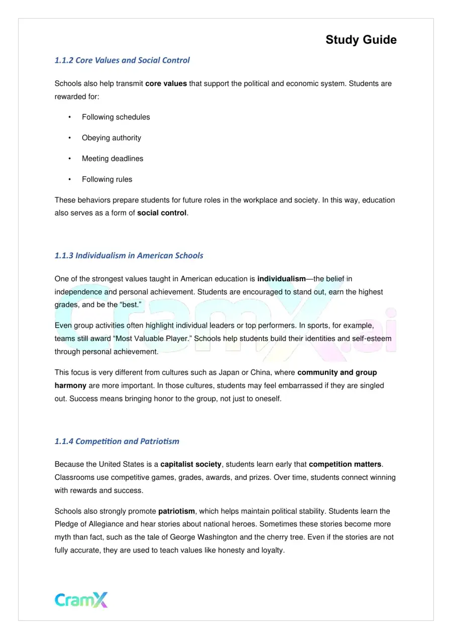 Sociology - Education, page 2