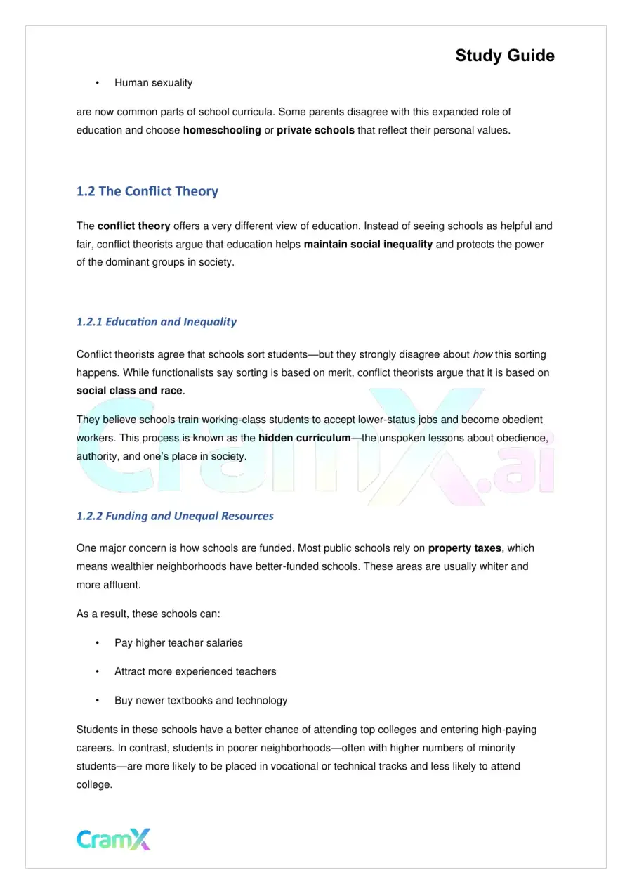 Sociology - Education, page 4