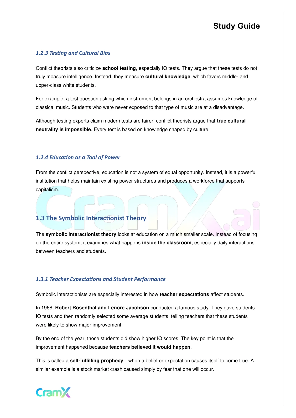 Sociology - Education - Page 5 preview image