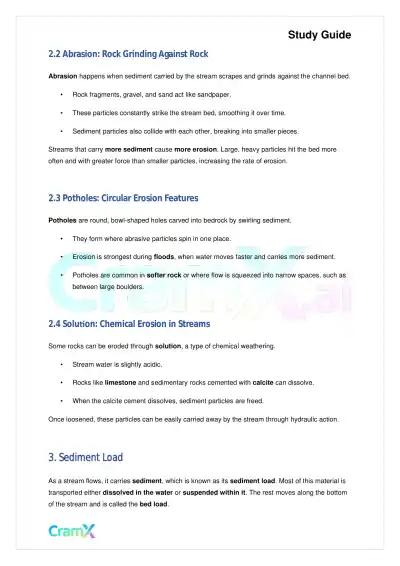 Geology - Running Water - Page 4 preview image