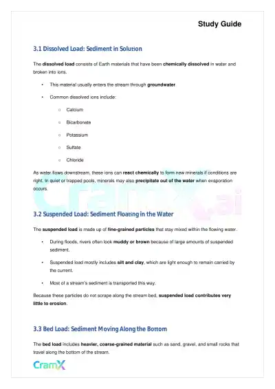 Geology - Running Water - Page 5 preview image