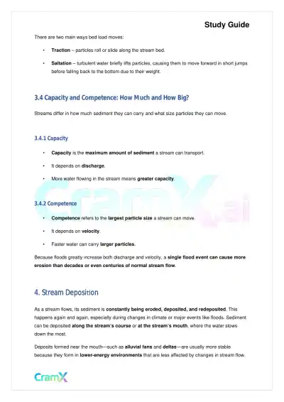 Geology - Running Water - Page 6 preview image