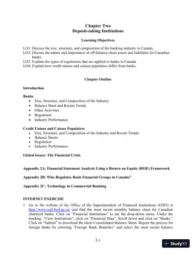 Financial Institutions Management: A Risk Management Approach 5th edition Solution Manual - Page 10 preview image