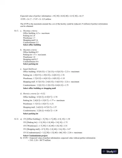 Solution Manual for Operations and Supply Chain Management, 9th Edition - Page 12 preview image