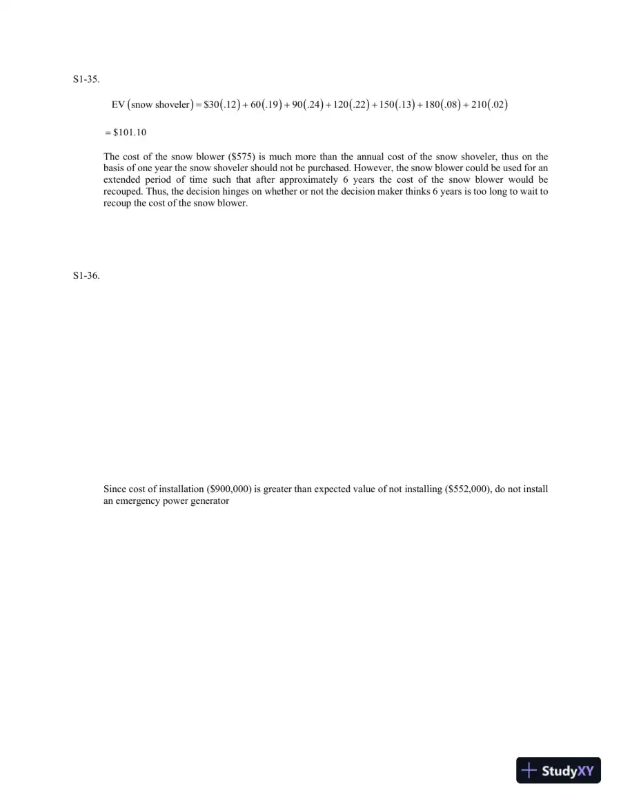 Solution Manual for Operations and Supply Chain Management, 9th Edition, page 20
