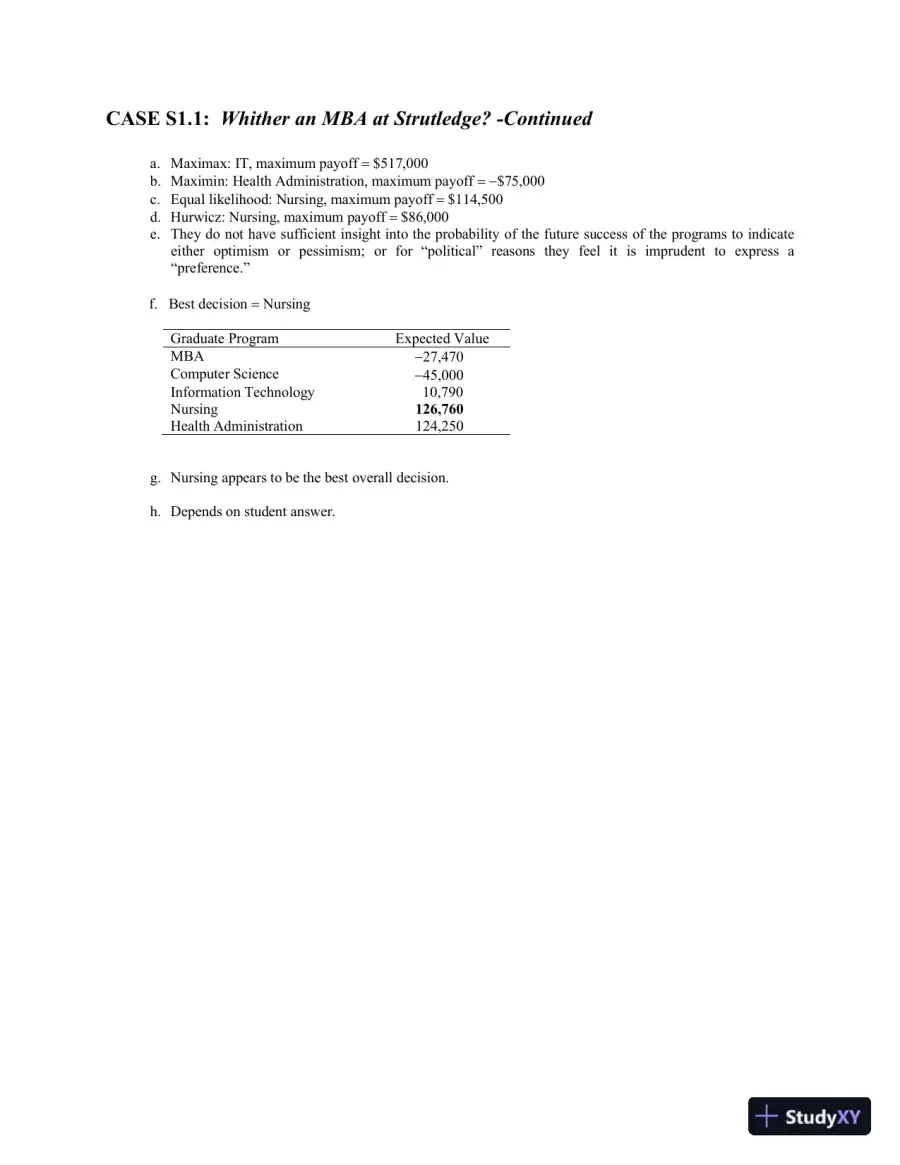 Solution Manual for Operations and Supply Chain Management, 9th Edition, page 27