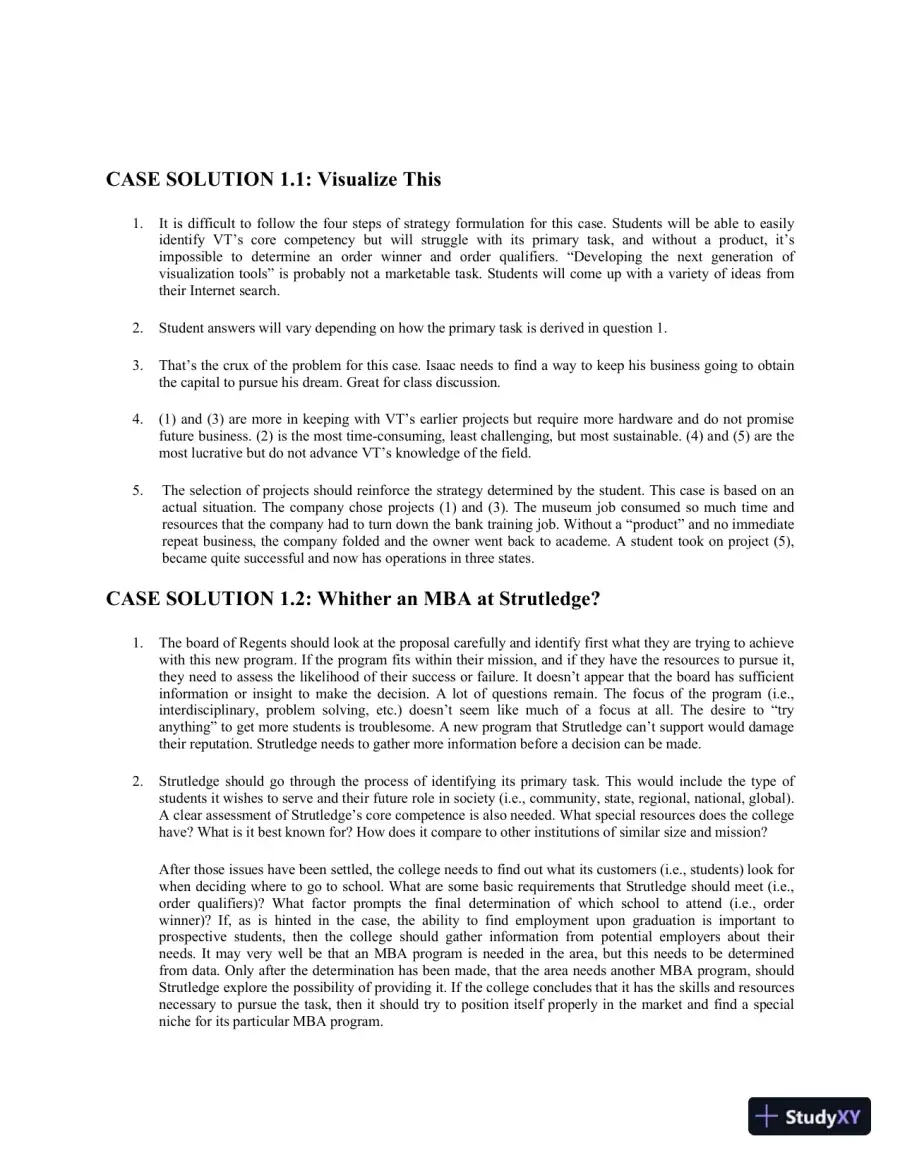 Solution Manual for Operations and Supply Chain Management, 9th Edition, page 9