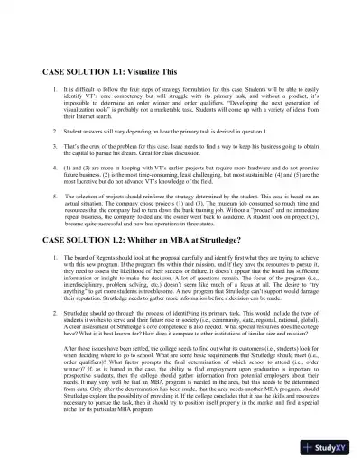 Solution Manual for Operations and Supply Chain Management, 9th Edition - Page 9 preview image