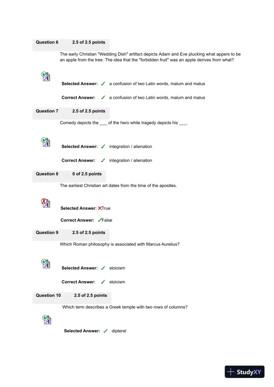 Liberty University CSTU 101 Quiz 4 Complete Solutions Correct Answers Key, page 6