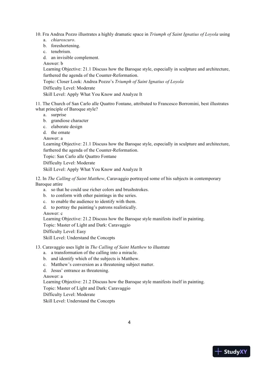 Test Bank for The Humanities: Culture, Continuity, and Change, Volume 2, 4th Edition, page 7