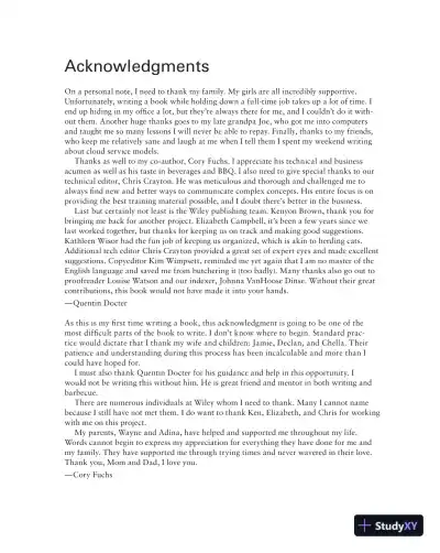 CompTIA Cloud Essentials+ Study Guide: Exam CLO-002 2nd Edition (2020) - Page 10 preview image