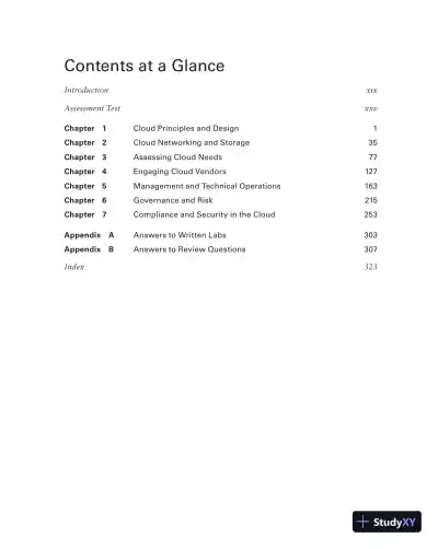 CompTIA Cloud Essentials+ Study Guide: Exam CLO-002 2nd Edition (2020) - Page 14 preview image
