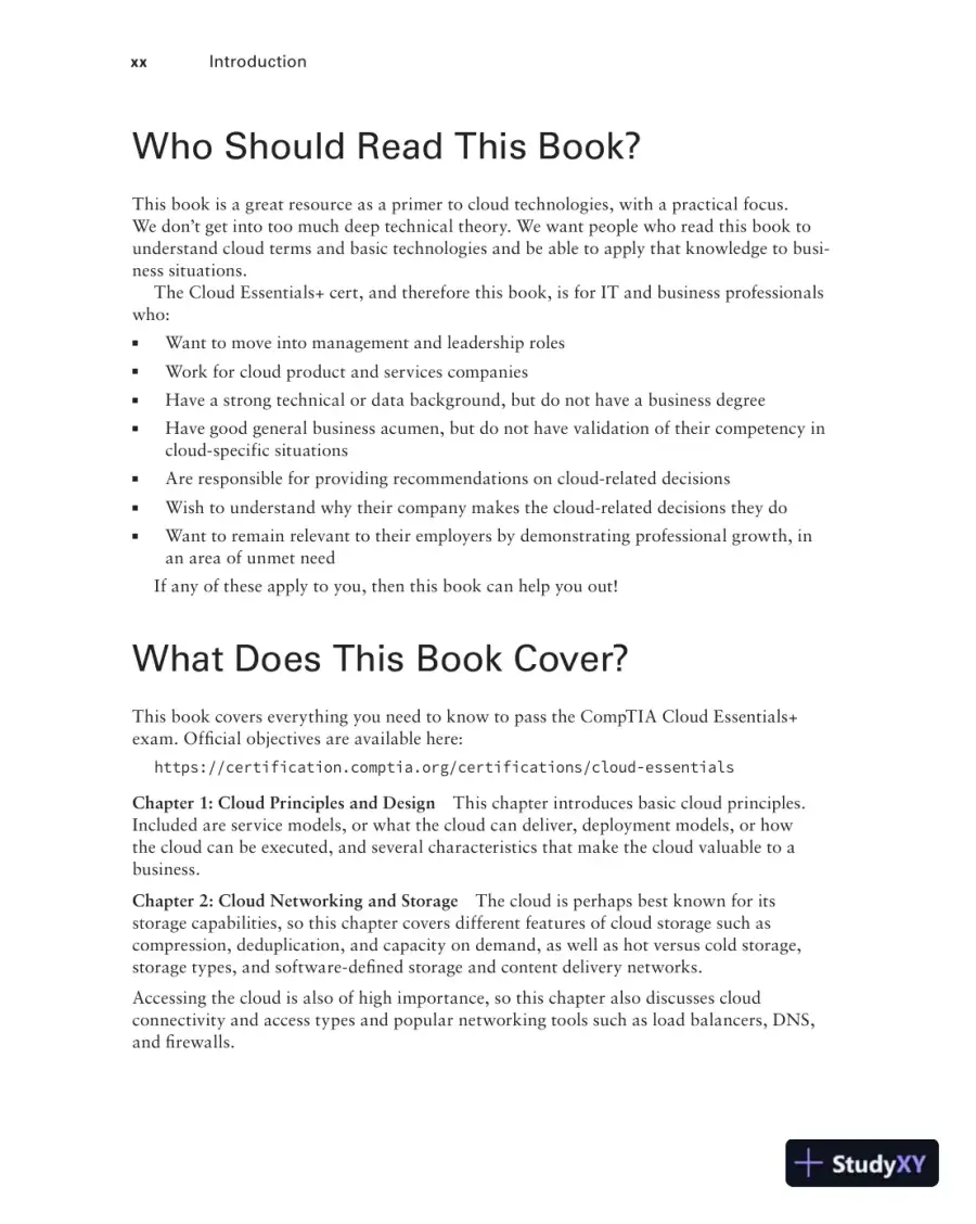 CompTIA Cloud Essentials+ Study Guide: Exam CLO-002 2nd Edition (2020), page 23