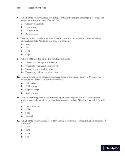 CompTIA Cloud Essentials+ Study Guide: Exam CLO-002 2nd Edition (2020) - Page 29 preview image