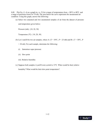 Solution Manual for Hydrology and Floodplain Analysis, 6th Edition - Page 13 preview image