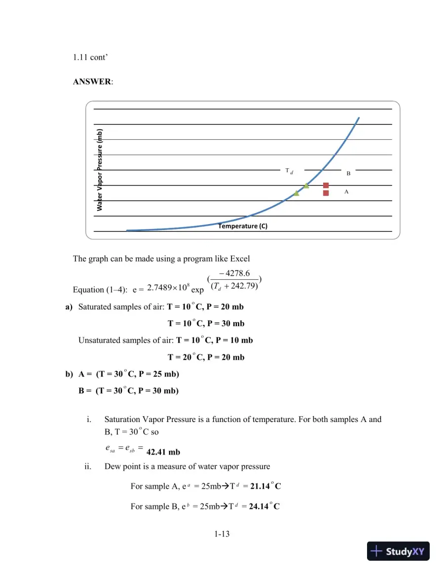 Solution Manual for Hydrology and Floodplain Analysis, 6th Edition, page 14