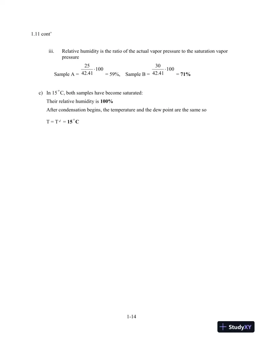 Solution Manual for Hydrology and Floodplain Analysis, 6th Edition, page 15