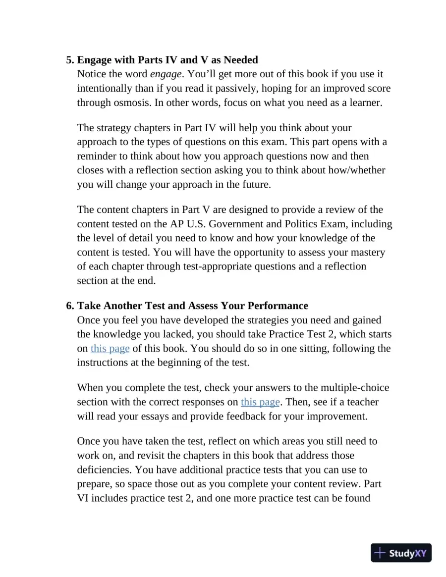 Princeton Review AP U.S. Government and Politics Prep : 3 Practice Tests + Complete Content Review (2023), page 27