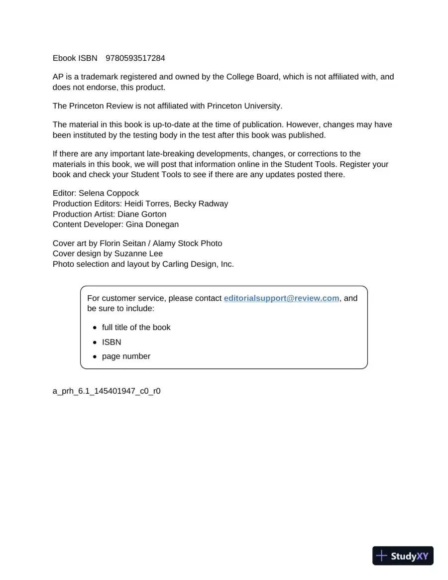 Princeton Review AP U.S. Government and Politics Prep : 3 Practice Tests + Complete Content Review (2023), page 5