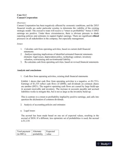 Intermediate Accounting Volume 2, Seventh Canadian Edition Solution Manual - Page 11 preview image