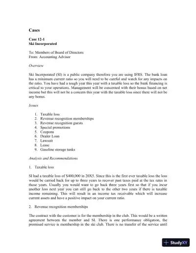 Intermediate Accounting Volume 2, Seventh Canadian Edition Solution Manual - Page 4 preview image