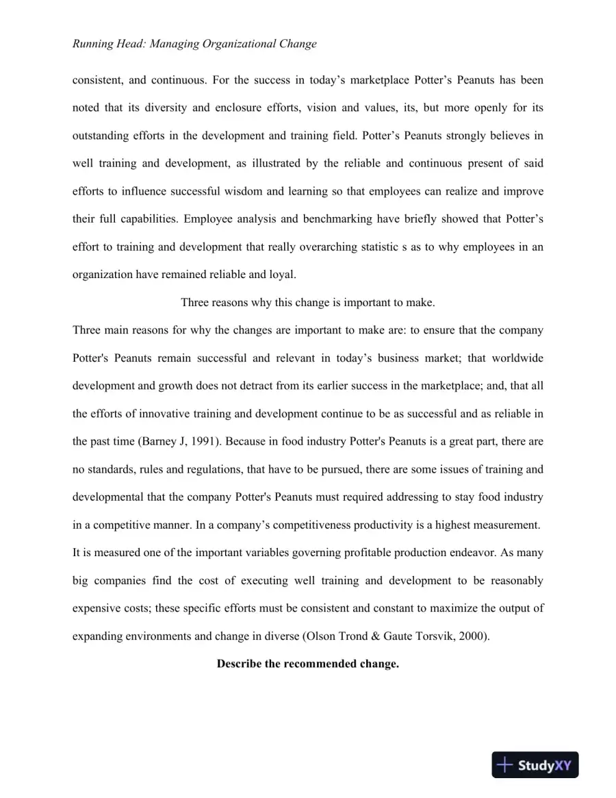Managing Organizational Change, page 4