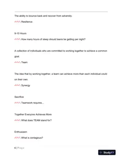 CAP Leadership Practice Exam With Answers (136 Solved Questions) - Page 7 preview image