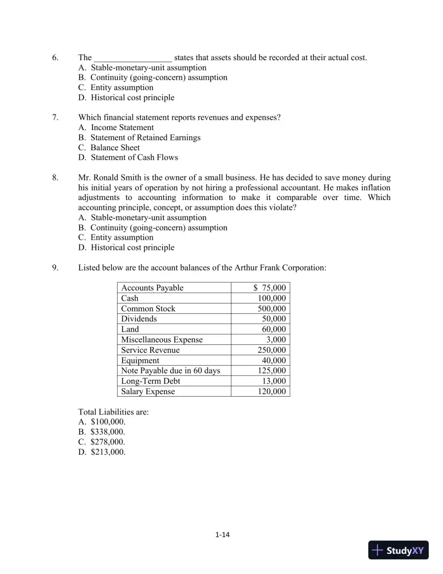 Class Notes for Financial Accounting, 10th Edition, page 15