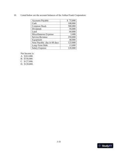 Class Notes for Financial Accounting, 10th Edition - Page 16 preview image