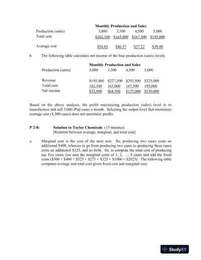 Accounting For Decision Making And Control, 9th Edition Solution Manual - Page 10 preview image