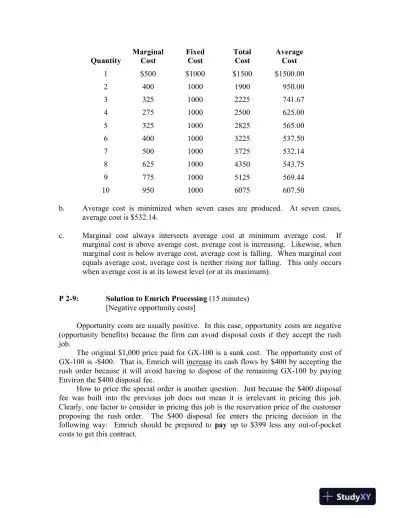 Accounting For Decision Making And Control, 9th Edition Solution Manual - Page 11 preview image