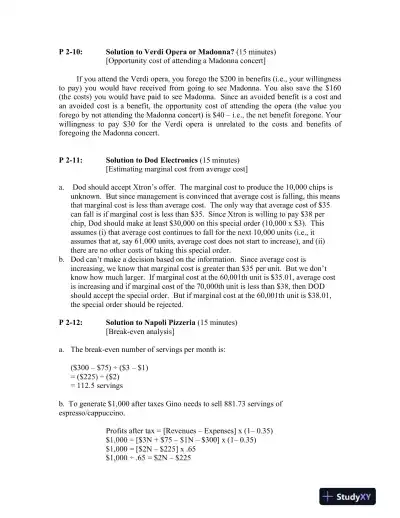 Accounting For Decision Making And Control, 9th Edition Solution Manual - Page 12 preview image