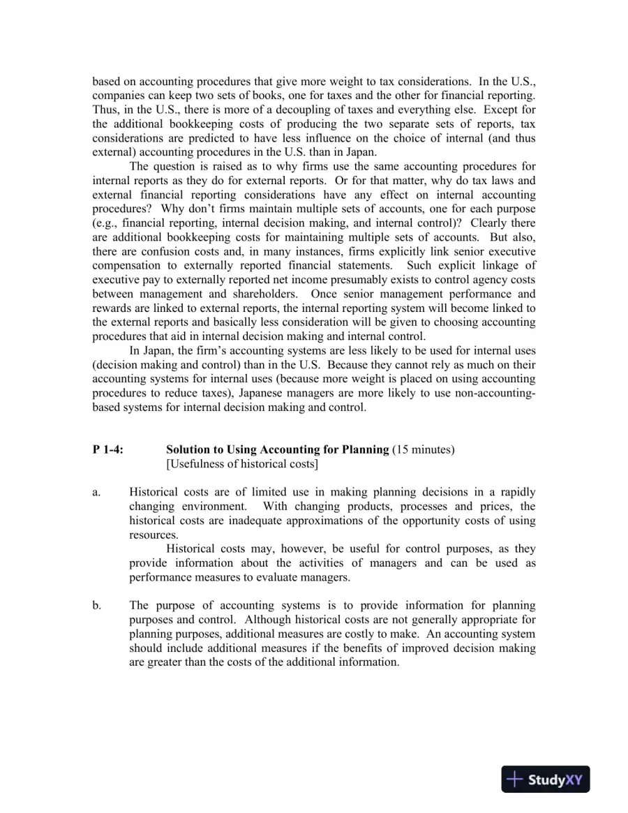 Accounting For Decision Making And Control, 9th Edition Solution Manual, page 3
