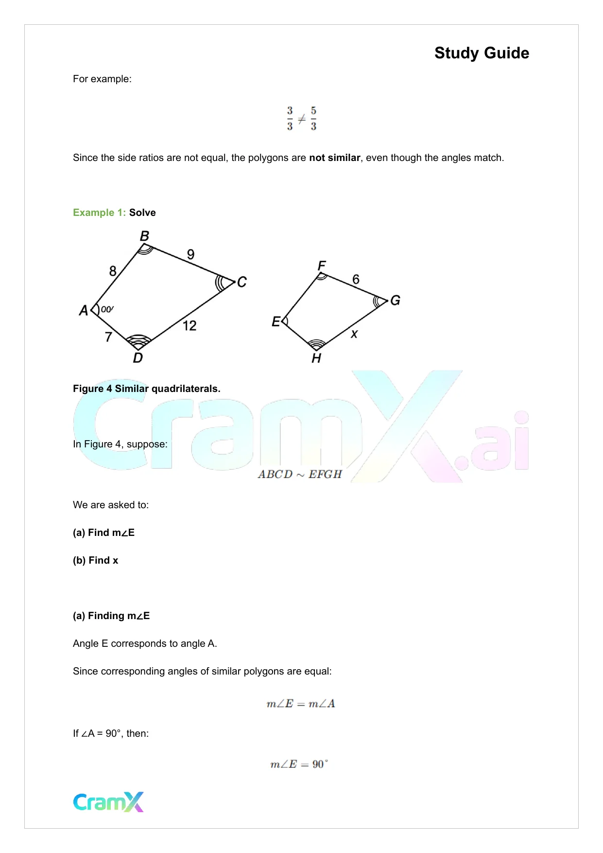 Geometry - Similarity - Page 10 preview image