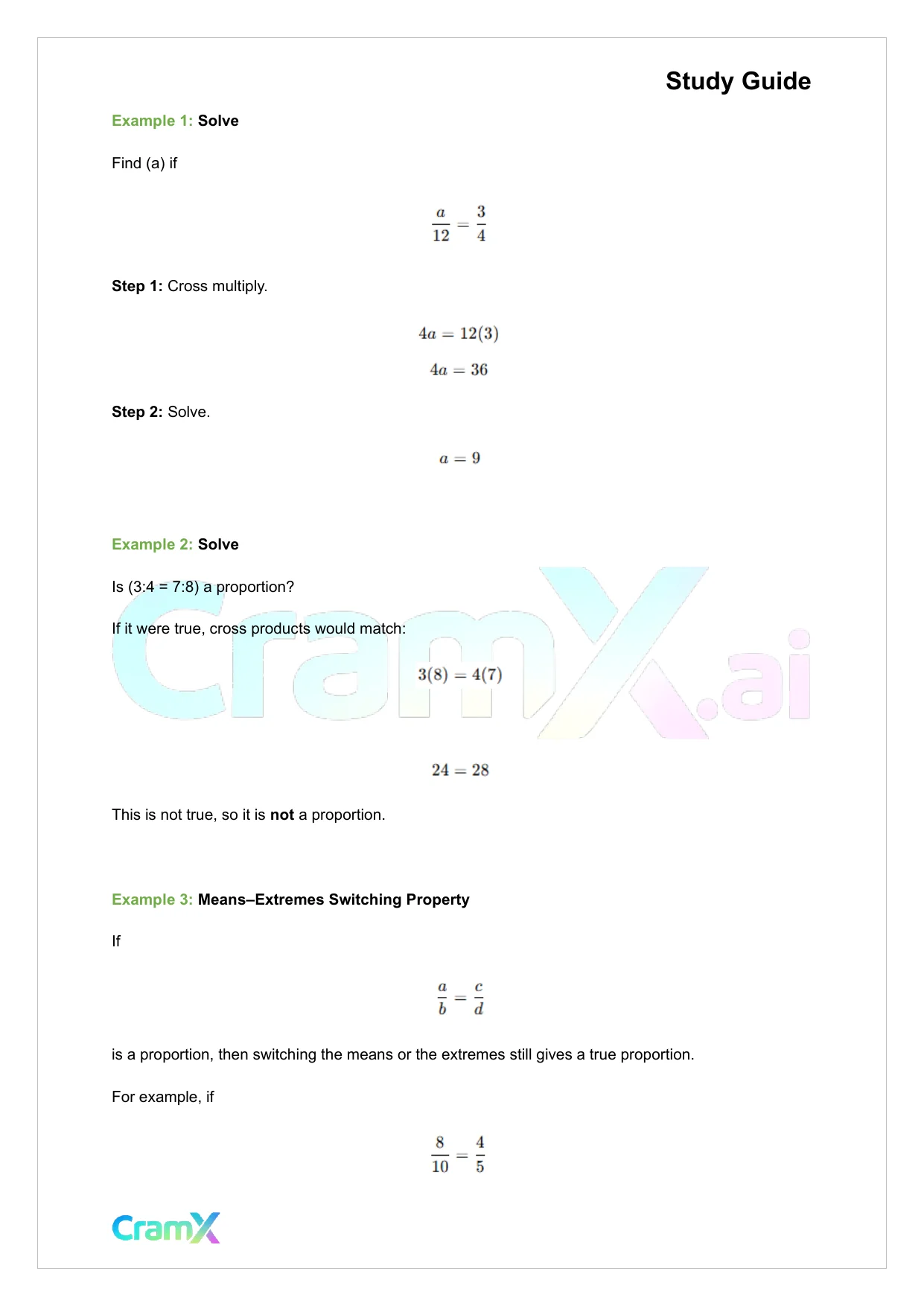 Geometry - Similarity - Page 2 preview image