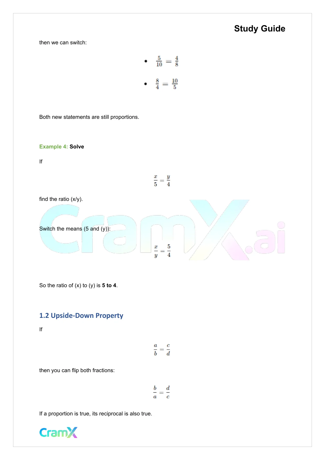 Geometry - Similarity - Page 3 preview image