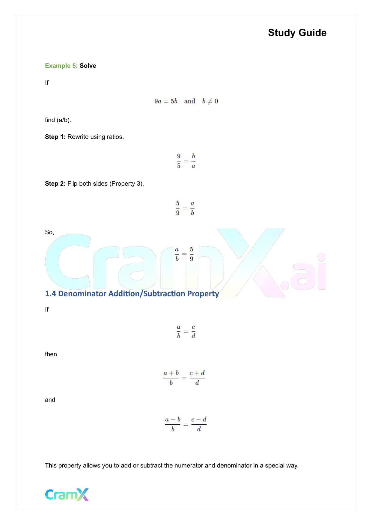 Geometry - Similarity - Page 4 preview image