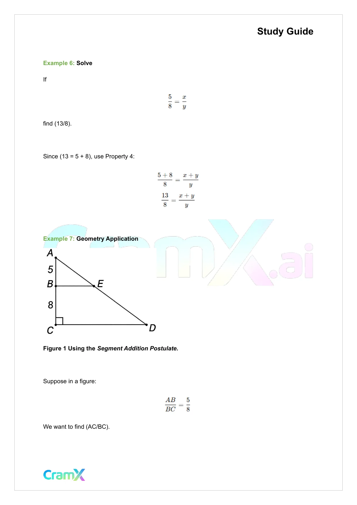 Geometry - Similarity - Page 5 preview image