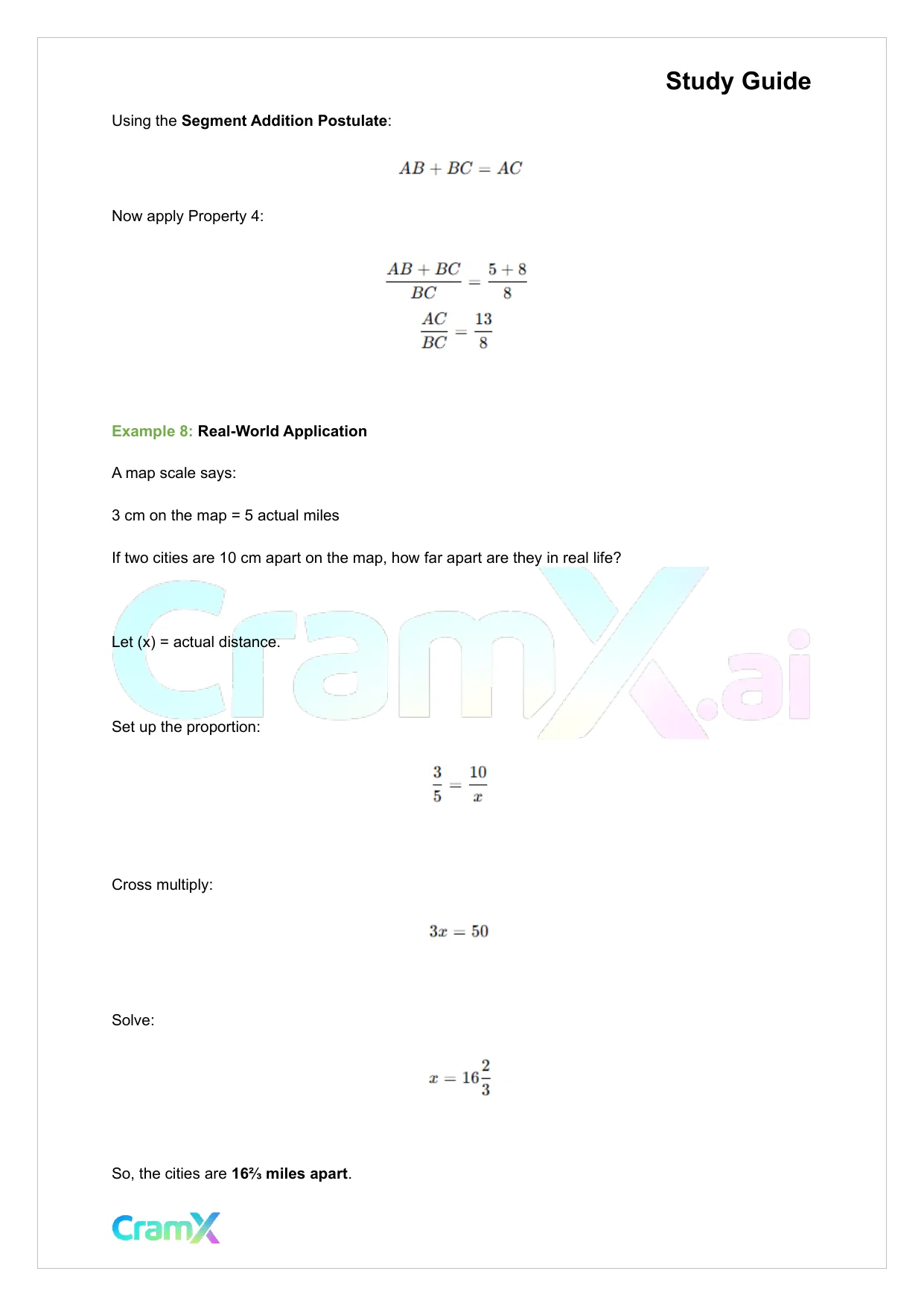 Geometry - Similarity - Page 6 preview image